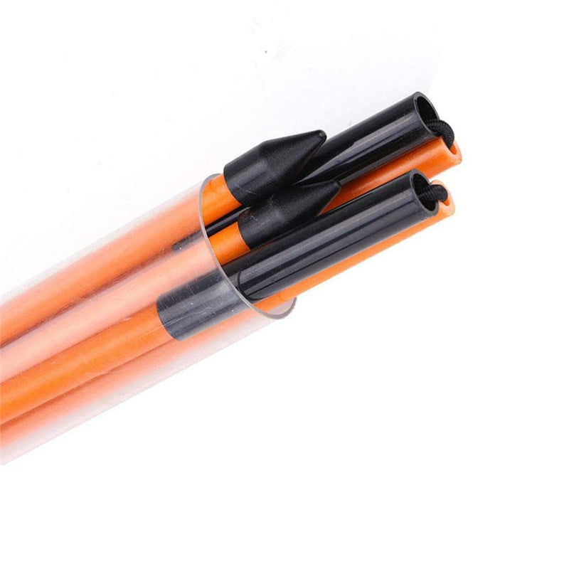 Foldable golf alignment sticks extended for practice