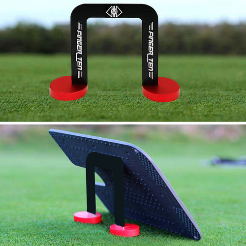 White putting gate training set with removable bases
